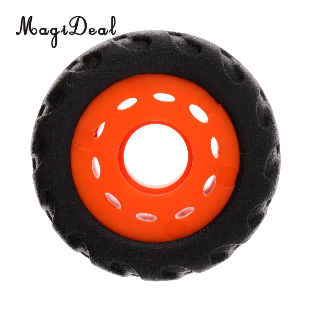 MagiDeal Professional Wearproof PU Rubber Wheel for Longboard / Mountainboard 70x45mm
