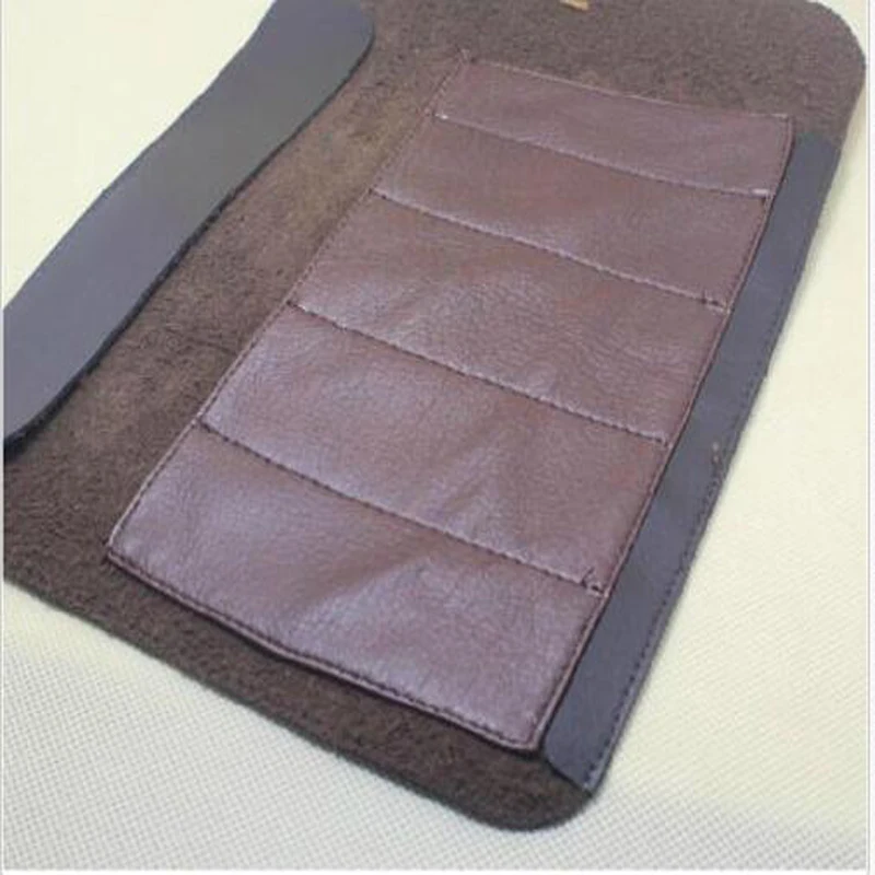 Резьба по камню инструмент Ножи сумка ножны из искусственной кожи можно закатать пакеты для DIY ручной работы Leathercraft Аксессуары