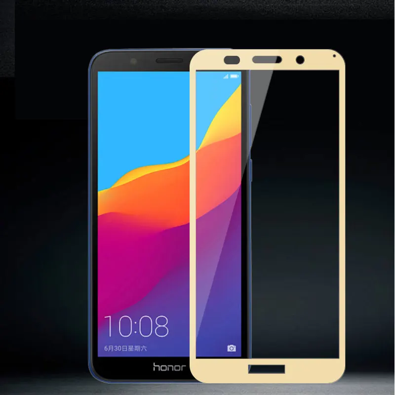 

Tempered Glass For Huawei Honor 7A 6A 9 9 Lite 6C Pro Full Cover Film For Huawei Y6 Pro Nova Lite 2017 Screen Protective Film