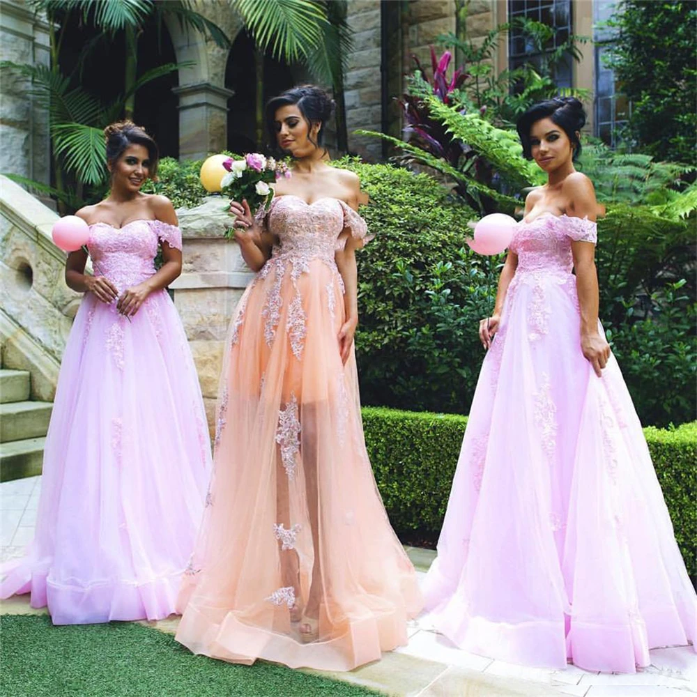 

Sexy Wedding Dresses Sweetheart Neckline Empire Off The Shoulder Appliques Empire Bridal Wedding Gowns