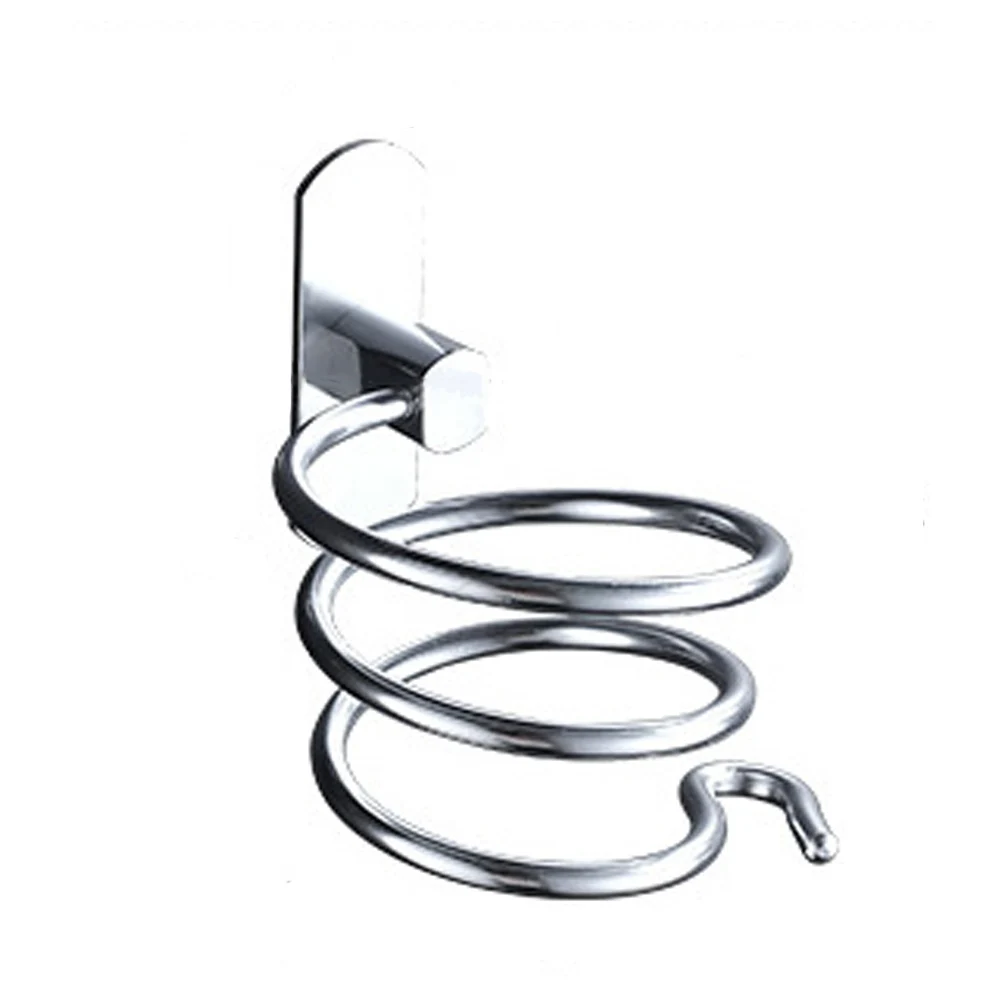 Hair Dryer Rack Hairdryer Organizer Bathroom Space Save Shelf Salon Accessoy Wall Mounted Stand Support Household | Дом и сад