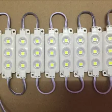 1000 шт. 5050 3 Светодиодный модуль для подсветка для наружной рекламы 12 в холодный белый/теплый белый светодиодный модуль