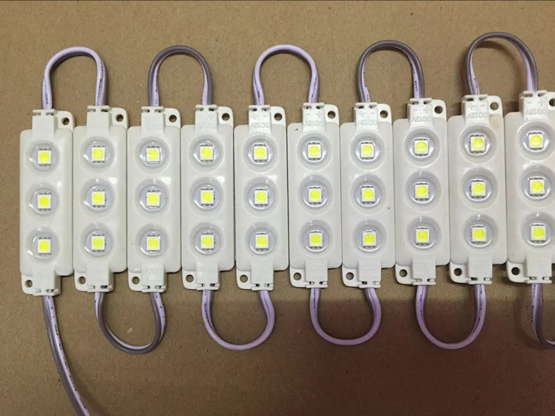 

1000PCS 5050 3 led module for outdoor advertising lighting 12V cold white/warm white LEDmodule