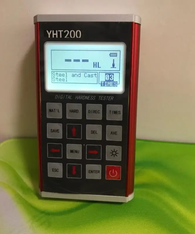 Цифровые тестеры твердости Leeb портативный измеритель твердости Leeb портативная машина для тестирования твердости YHT200