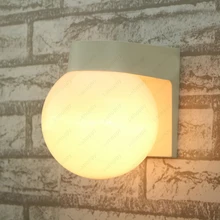 Открытый 3 Вт/5 Вт/7 Вт/10 Вт/15 Вт светодиодный настенный светильник водонепроницаемый светильник E27 лампа сад патио ворота из нержавеющей стали PMMA