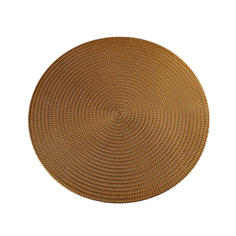 1 قطعة PVC جولة مستطيل المطبخ طاولة طعام مكان ماتس عدم الانزلاق قابل للغسل جديد 1 قطعة PVC جولة مستطيل المطبخ طاولة طعام مكان ماتس عدم الانزلاق قابل للغسل جديد