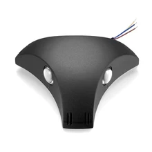 Открытый водонепроницаемый IP65 7 цветов светодиодный настенный светильник креативный настенный светильник 110~ 240 В для сада прохода светильник ing