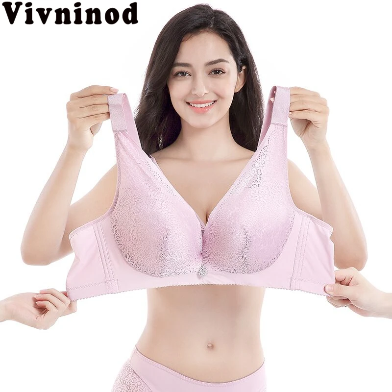

Thin Cup Bra Max Size 75BCD-120BCD Ultra-thin Full Cup Bra No Rims Bras Full Cup Wire Free Large Size Bra Minimizer Underwear BH