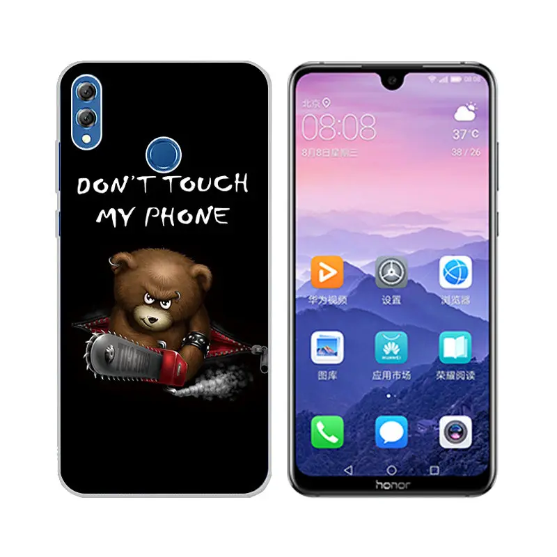 Arvin Soft TPU Case for Huawei Honor 8X Clear Silicone for Huawei Honor 5X 6X V8 8 4X 4A 5C Fundas for Honor 8X Max Protector  (9)