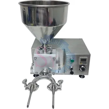 

Wholesale Price Automatic Quantify Butter Puff Cake Filling Machine/bread core cream Injector