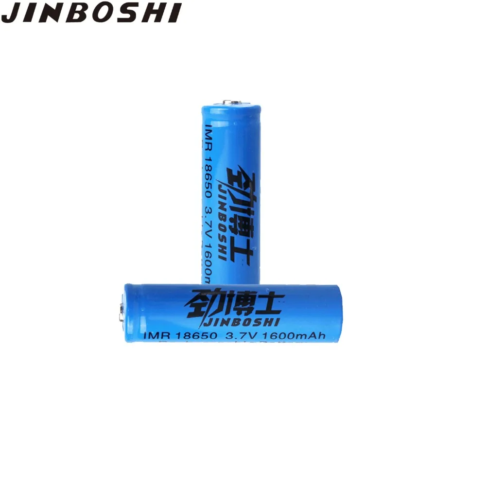 JINBOSHI высокое качество 1600mAh 3 7 V 18650 литий ионные аккумуляторы аккумуляторная