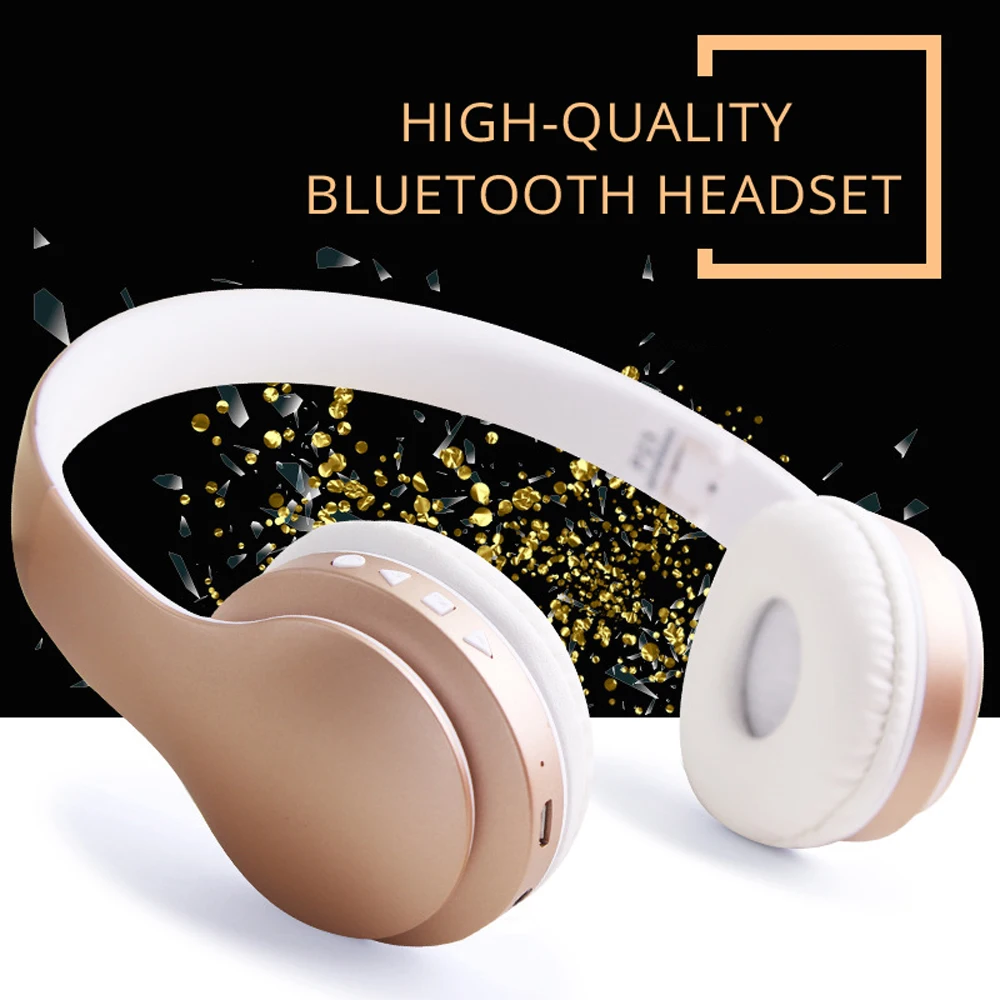 

headphones Bluetooth Wireless Headphones Stereo Foldable Sport Earphone Mic headset Handfree For MP3 player Bluetooth receiver