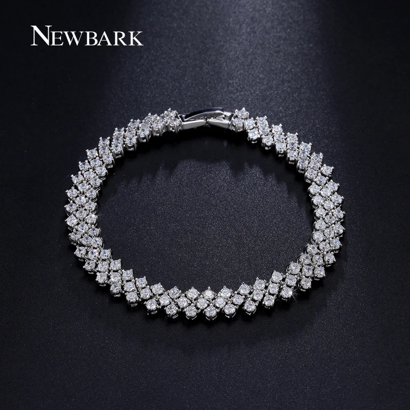 font b NEWBARK b font Luxury Wedding font b Bracelet b font Jewelry Rome Style