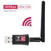 Wireless USB wifi Adapter AC600 Dual Band 600Mbps 2.4GHz 5GHz WiFi with Antenna PC Computer Network Card Receiver 802.11b/n/g/ac ► Photo 1/5