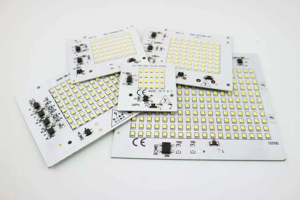 LAN MU 6 шт. светодиодный ламповый чип 220 В 2835 SMD лампочка Smart IC светодиодный светильник на входе 10 Вт 20 Вт 30 Вт 50 Вт 90 Вт для наружного прожектора светильник