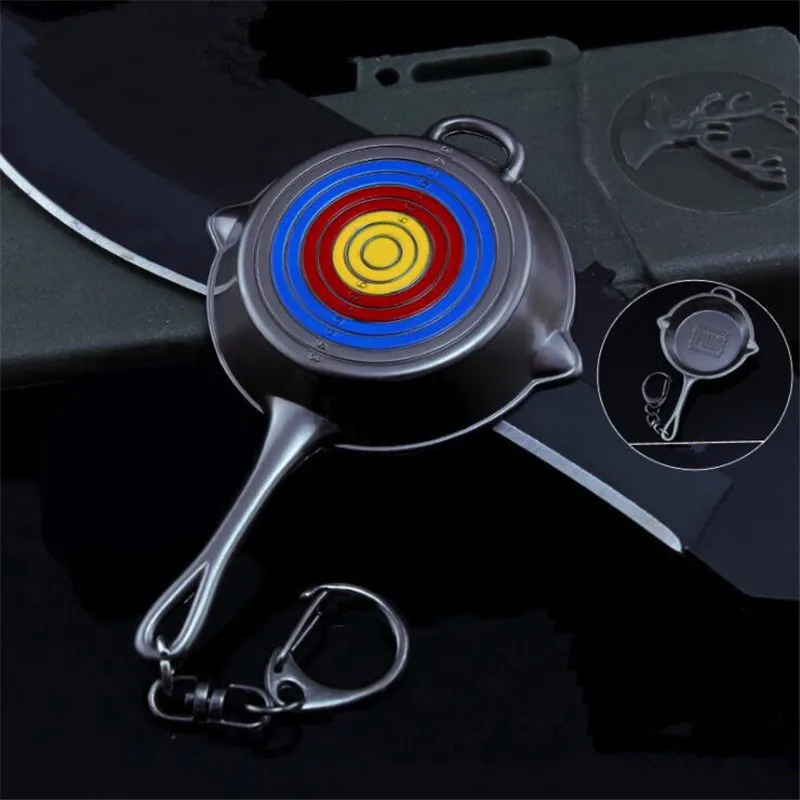  Game PUBG Bullseye Olive Branch Frying Pan Playerunknown's Battlegrounds Cosplay Costumes Props All
