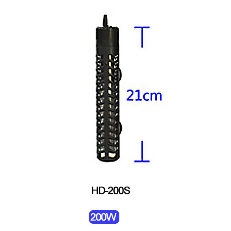 220-240 в 100 Вт/200 Вт/300 Вт/500 Вт аквариумный аквариум Анти-взрыв цифровой регулятор температуры нагревательный стержень - Цвет: HD-200S 200W