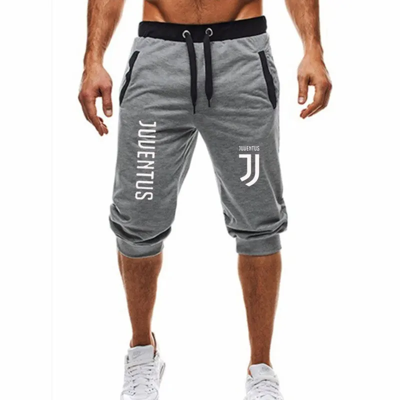 Shorts Mens Bermuda 2019 Summer Jogger Men shorts Juventus Letter print Male Brand Men'S Short Casual Fitness Shorts M-3XL