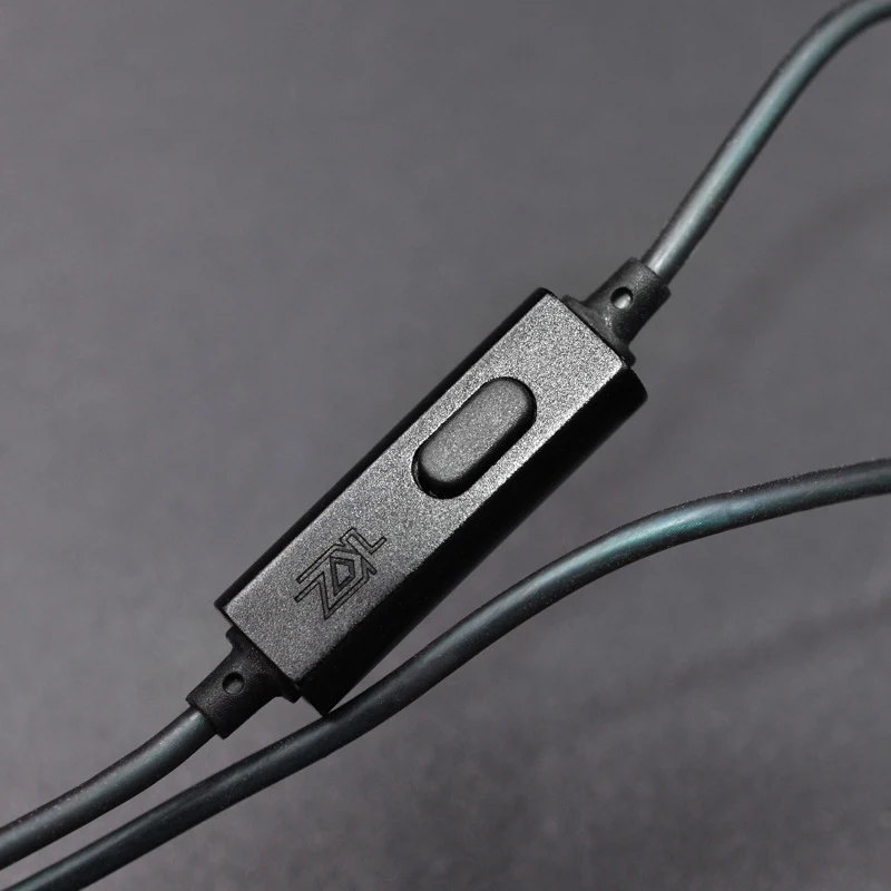  Originale KZ ZS5 ZS6 0.75 millimetri 2 pin Cavo del Trasduttore Auricolare di Ricambio Audio FAI DA