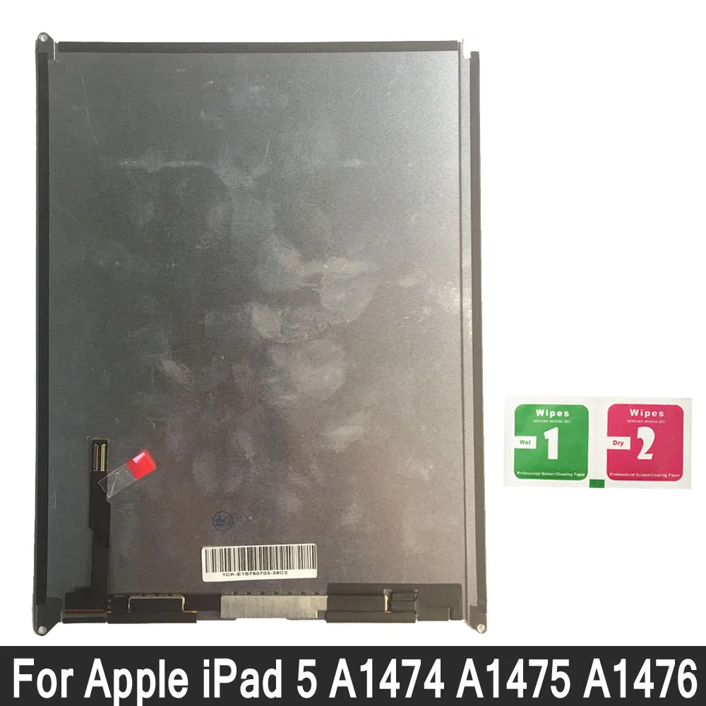 

Display For iPad5 5 A1474 A1475 A1476 LCD Display Digitizer Sensors Assembly Panel Replacement