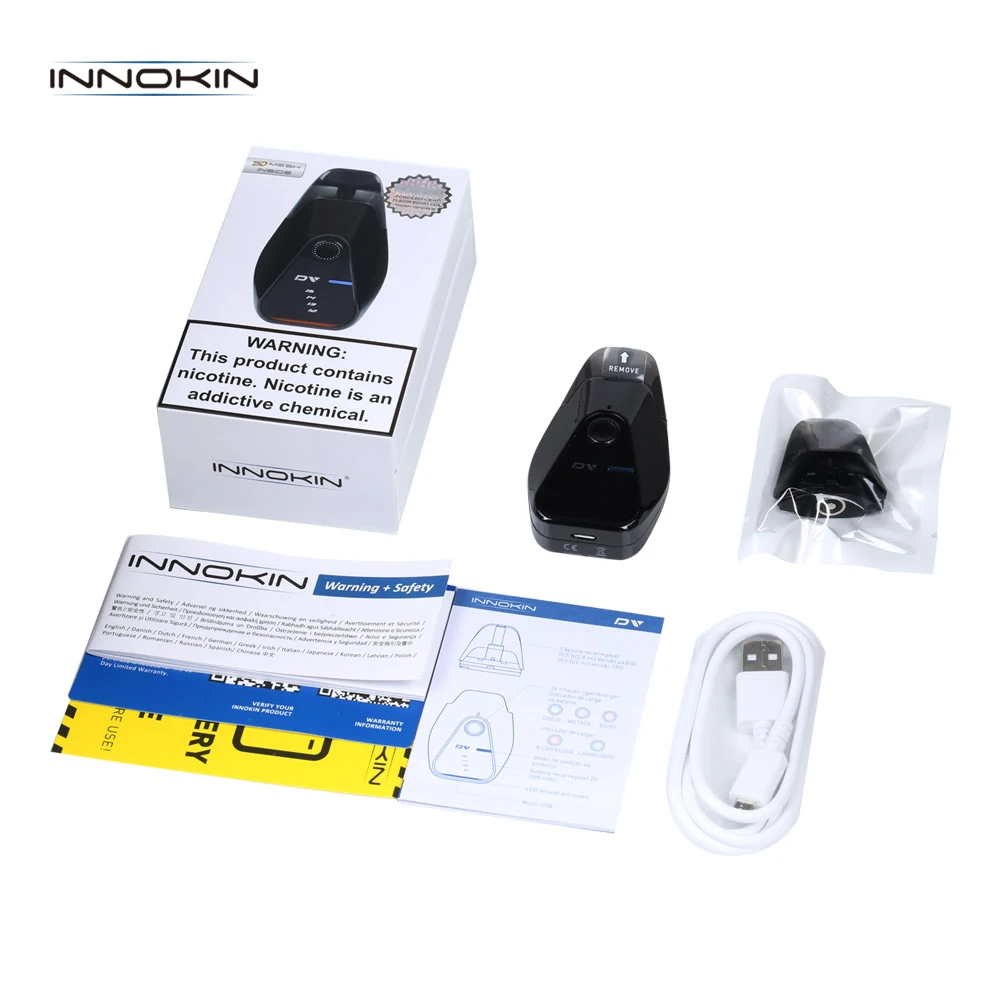 Оригинальный Innokin комплект DV Pod с 500 мАч встроенной батареей 2 8 мл многоразового