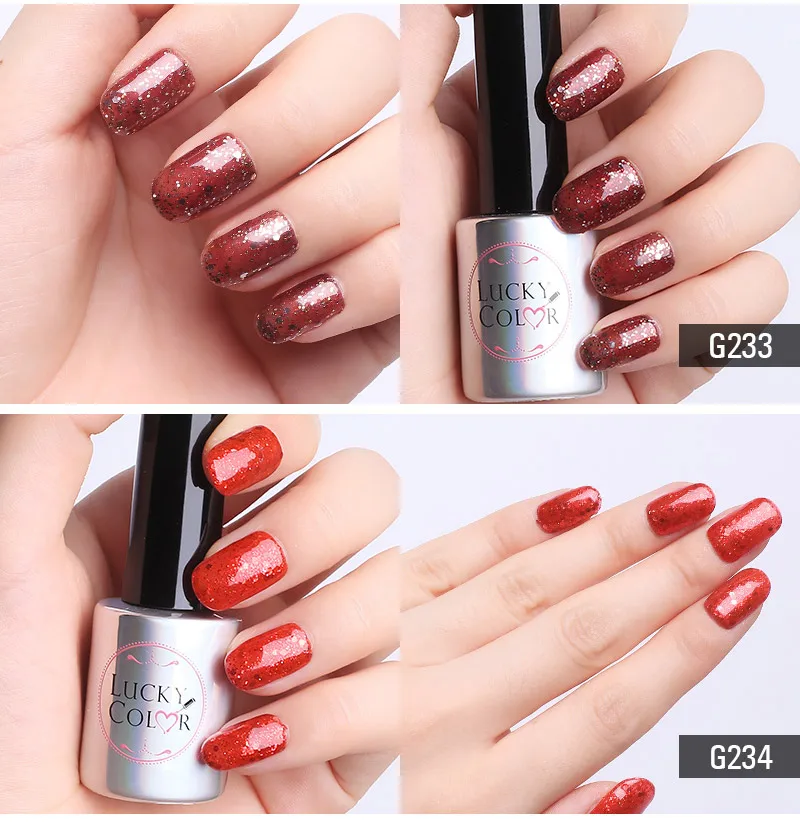 Diamond Red UV Gel Polish For Nail Art Professional LED Soak Off Gel Varnish Lacquer High Quality Free Shipping 10ml Bottle_06