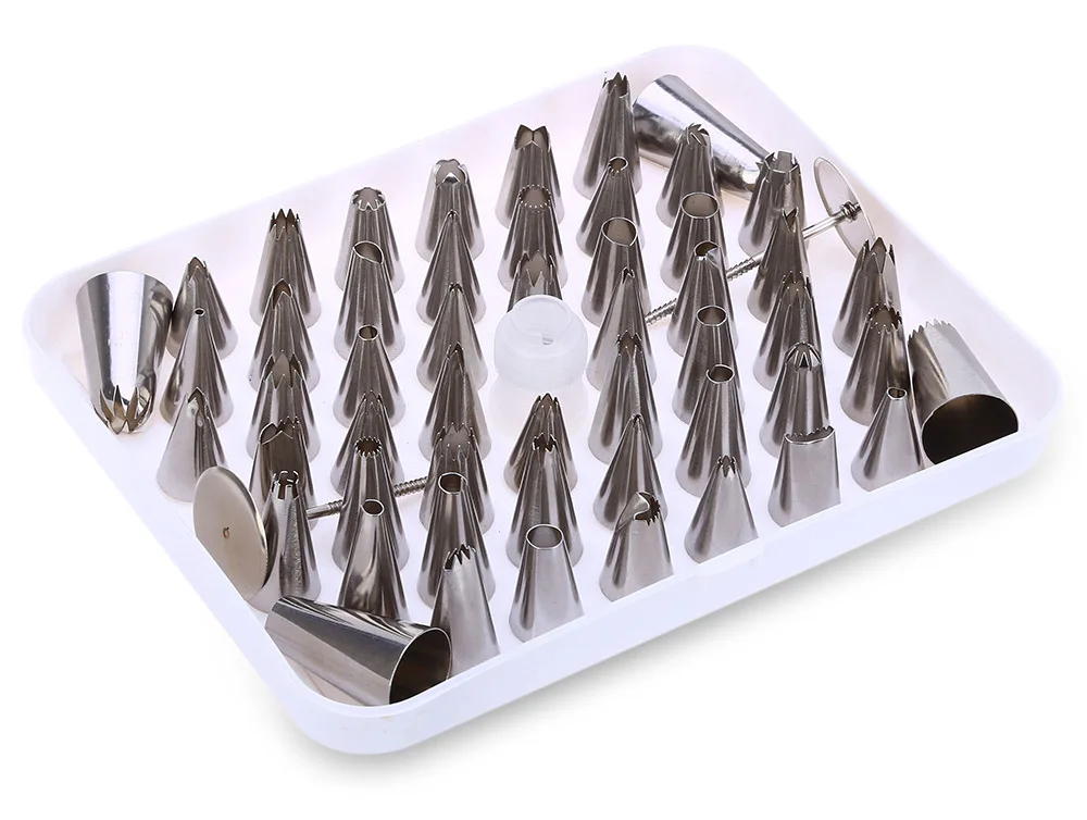 Набор насадок для кондитерских изделий WALFOS 52 шт. большой инструмент поделок из