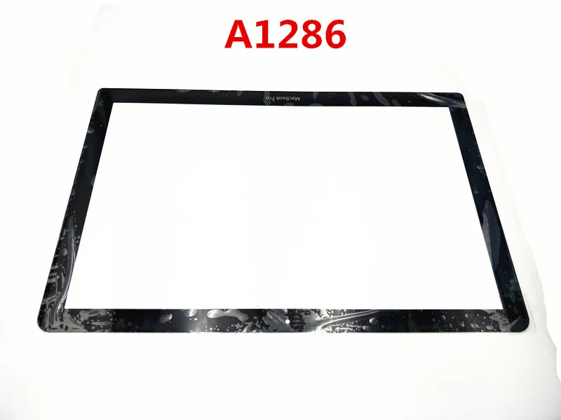 Переднее стекло экрана с ЖК дисплеем A1286 сменная часть Unibody для MacBook Pro 15 &quot15