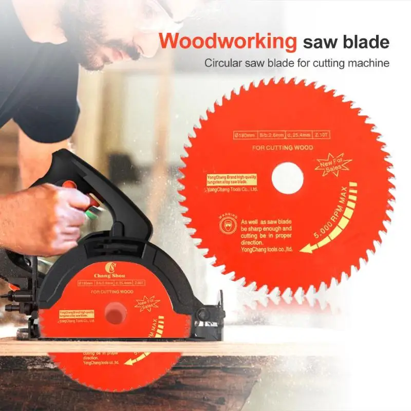 

Woodworking Round Saw Blade Wood Cutting Disc Aluminium Alloy Cutting Tool