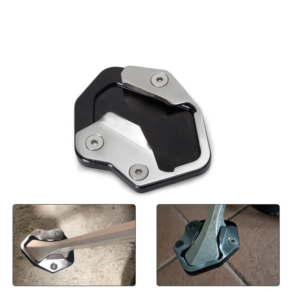 Apto Para Triumph Tiger 800 Tigre Tigre Tigre 800 Xca Xr 800 Xrx 800 Xrt 13-18 Cavalletto Descanso Laterale Suporte Extensão Ampli