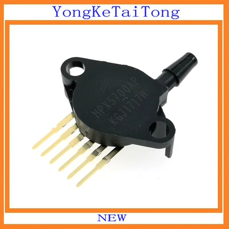 

5PCS/LOT MPX5700 MPX5700AP IC PRESSURE SENSOR 0.2 V-4.7V 6-SIP