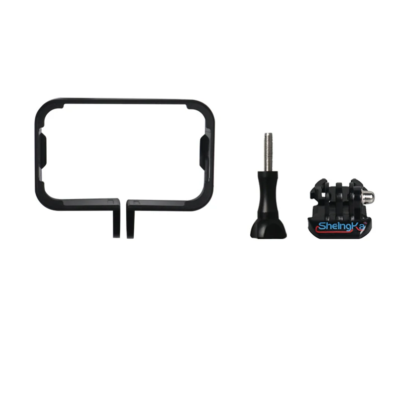 Protective Frame Case Cover Housing black Border Side Frame Box  for Xiaomi Mijia Sports Action Camera Accessories (3)