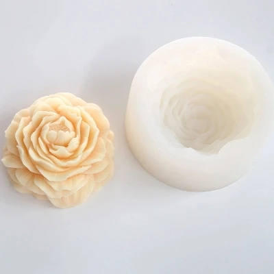 

Silicone molds Flowers Soap Mold flower Big Peony Soap candle moulds chocolate mould silicone clay resin fondant mold aroma mold