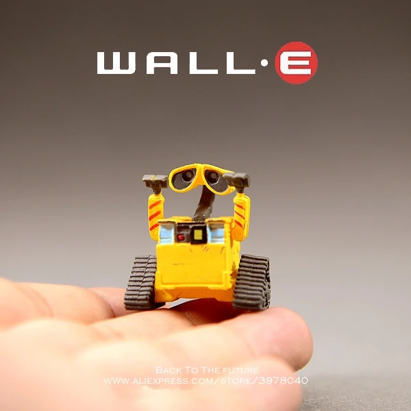 

Disney WALL-E Robot EVE 3cm PVC mini doll Action Figure Posture Model Anime Collection Figurine Toys model for children gift
