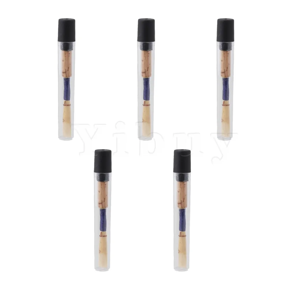 Yibuy Oboe Reeds пробковая тростниковая Сила 2 5 ручная работа Reed с пластиковым корпусом