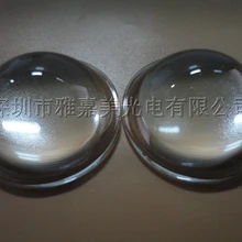 Светодиодные стеклянные линзы диаметром 35 оптические линзы, мм, плоско-выпуклая линза