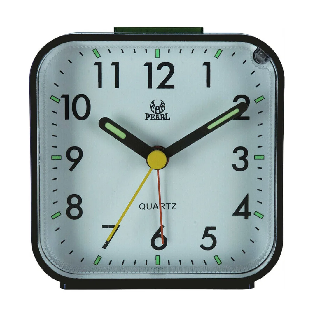 

Home Digital Needle Alarm Clock Plastic Square Illuminous Alarm Clock Bedside Silent No Tick Child Home Bedroom Snooze Clock