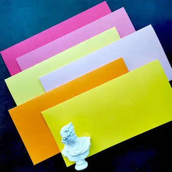 

YPP CRAFT PACK OF 42 - 6 COLORSDL A4 COLOUR SHADES CARDS AND ENVELOPES CITRUS BURST 300GSM
