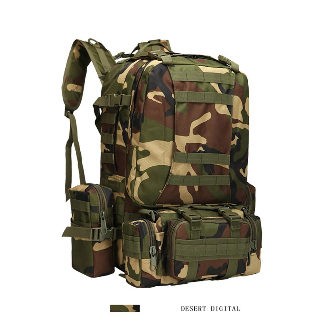 Atualizada do Montanhismo Fãs de Terceirização de Multi-funcional Versão Exército Pacote Caminhadas Combinação Mochila Grande-capacidade 22 Versão atualizada do montanhismo exército pacote fãs