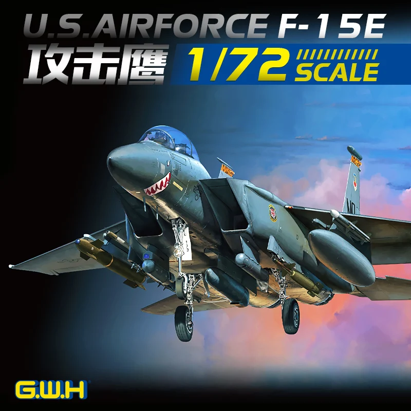 Great Wall Hobby L7201 1/72 U. S. AIRFORCE F-15E в действии OEF& OIF-Scale модельного комплекта