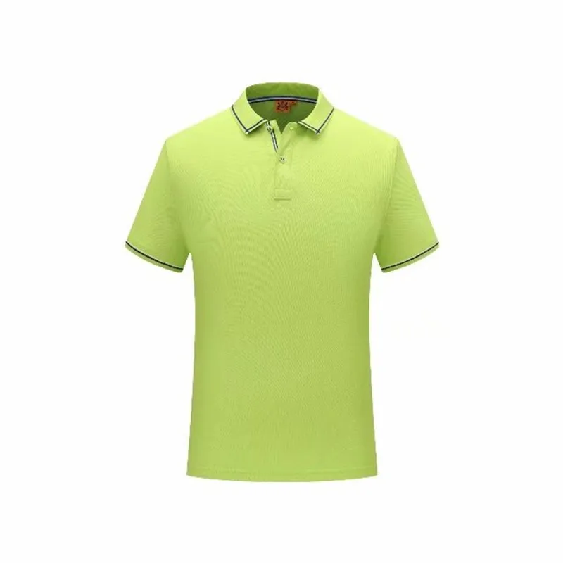 Быстрое высыхание для Для мужчин короткий рукав спортивные Фитнес Бег Велоспорт спортивный пуловер бег рубашка теннис одежда поло 1898 - Цвет: Fluorescent green