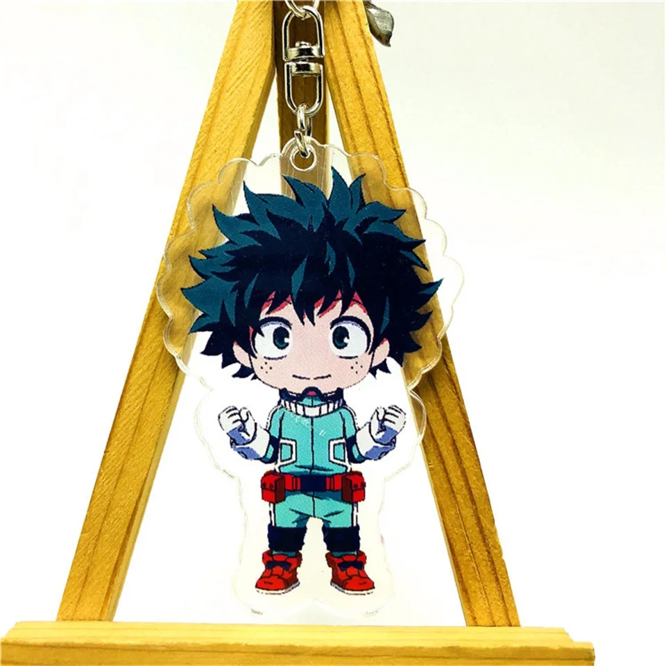 Tronzo Toys брелок Boku no Hero Academy My Hero Academy Midoriya izku Bakugou Katsuki Todoroki Shoto милый брелок для мальчиков - Цвет: Type2