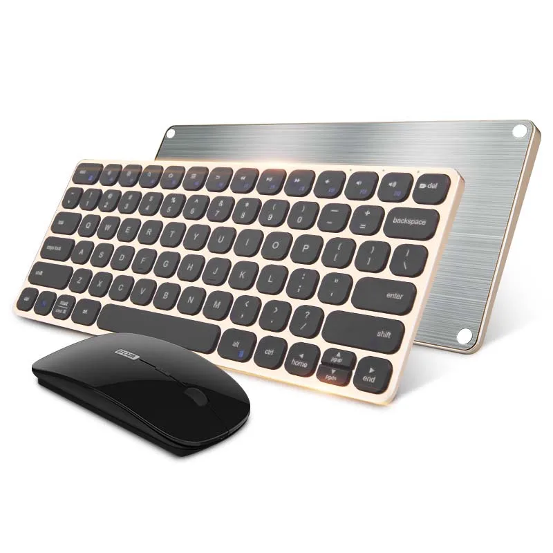 Лук для Apple Беспроводная клавиатура мышь набор ноутбук компьютер домашнее зарядное устройство мини клавиатура Мини Портативный