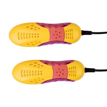 Envío Gratis Race luz violeta en forma de coche secador de zapatos Protector de pie desodorante para olor de botas dispositivo para deshumidificar zapatos calentador secador