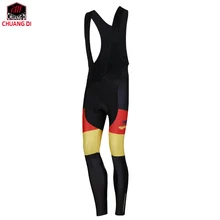 ZM Германия Pro дышащие MTB велосипедные гонки нагрудник шорты 3D с подкладкой из ткани coolmax гель велосипедные штаны длинные велосипедные нагрудники