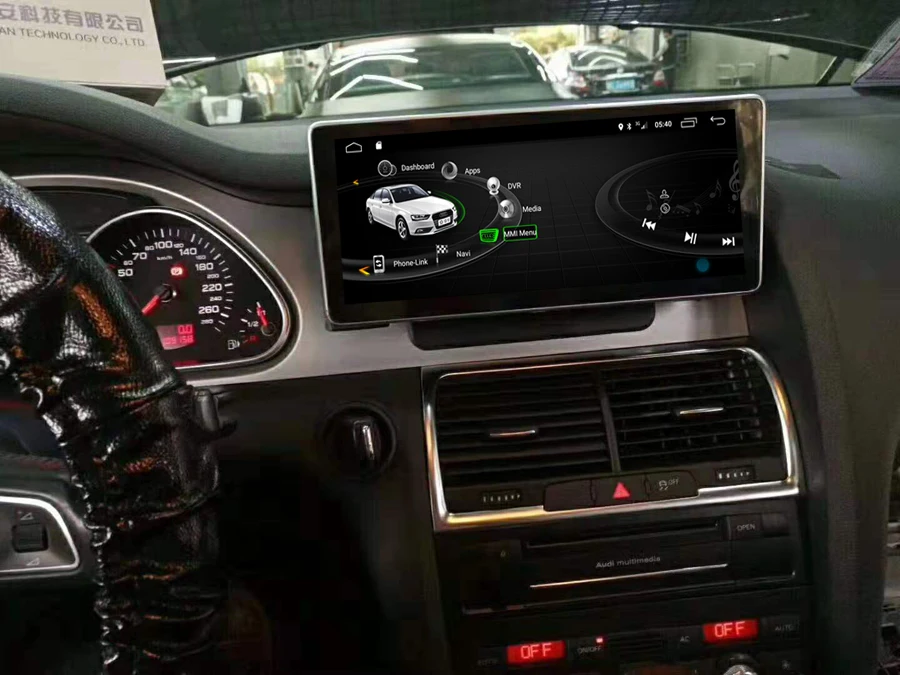 Perfect Premium car Stereo tape recorder For 2005-2010 Audi Q7 head units touch screen GPS radio android 8.0 multimedia bluetooth player 3