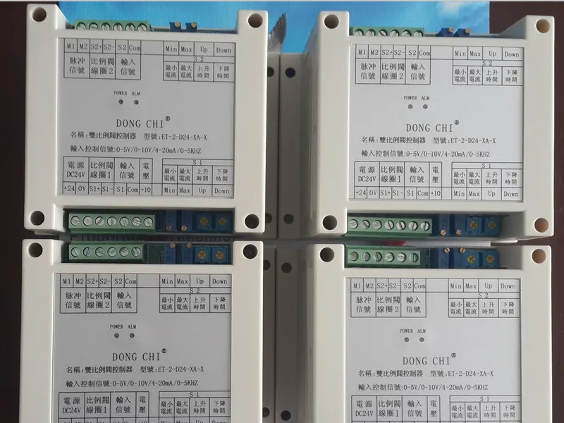 ET-2-D24-XA-X- Dual Proportional Valve Electronic Controller - Dual Proportional Valve Panel