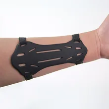 Hot Archery Armguard Arco Tiro Caça Proteção Braço Guarda W/2-Straps Protector