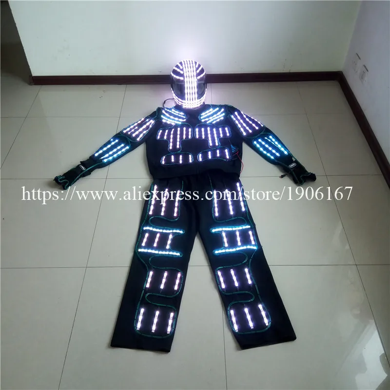 Free shipping LED Robot LED Costume David Guetta robot suit LED robot suit Robot clothes01