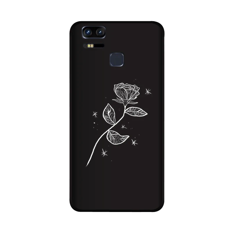22 Мягкий силиконовый чехол QAQsam для Asus Zenfone 3 Zoom ZE553KL, матовый чехол с рисунком для телефона Zenfone Zoom S, чехол s Funda - Цвет: 22
